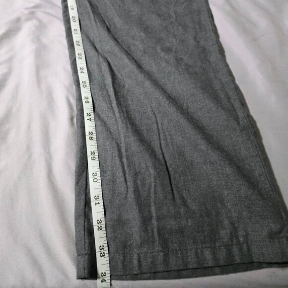 American Tall Pajama Pants Gray Wide Leg Drawstring Lounge Wear Size Large Tall - Picture 7 of 12